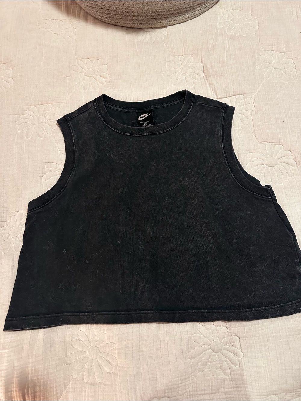 Nike Sportswear Washed Cropped Tank Top
